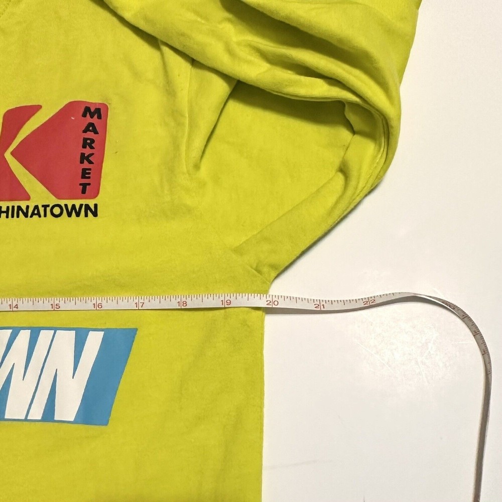 Chinatown Market NASCAR Long Sleeve Yellow Racing T-Shirt  Mens Size Large - Picture 7 of 12
